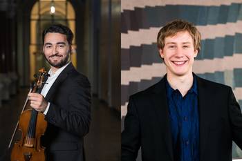 Porträts von Salvatore Di Lorenzo (Fotograf: Benjamin Eckert) und Leander Kippenberg (Fotograf: Julia Baier)